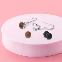 Oorbellen>Melano Jewelery Melano Cateye Evil Eye Oorbellen Set