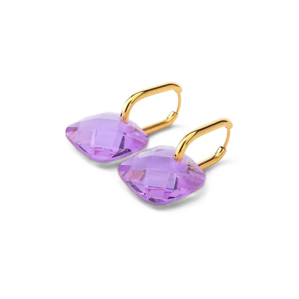 Oorbellen>Melano Jewelery Melano Friends Lila Oorbellen