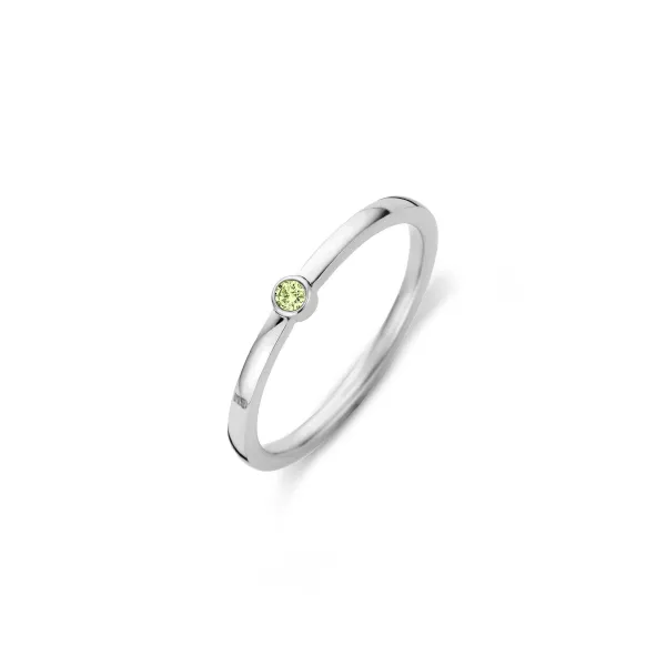 Ringen>Melano Jewelery Melano Friends Mini Cz Ring Chrysolite