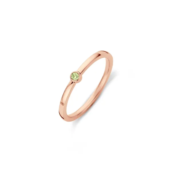 Ringen>Melano Jewelery Melano Friends Mini Cz Ring Chrysolite