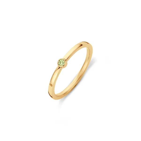 Ringen>Melano Jewelery Melano Friends Mini Cz Ring Chrysolite