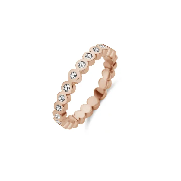 Ringen>Melano Jewelery Melano Friends Wave Cz Ring Crystal