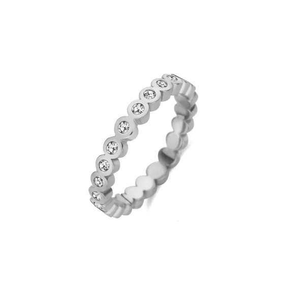 Ringen>Melano Jewelery Melano Friends Wave Cz Ring Crystal