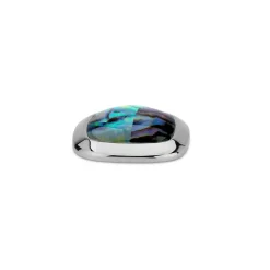 Steentjes>Melano Jewelery Melano Kosmic Abalone Square Steen