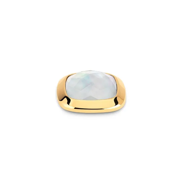 Steentjes>Melano Jewelery Melano Kosmic Pearl Facet Square Steen
