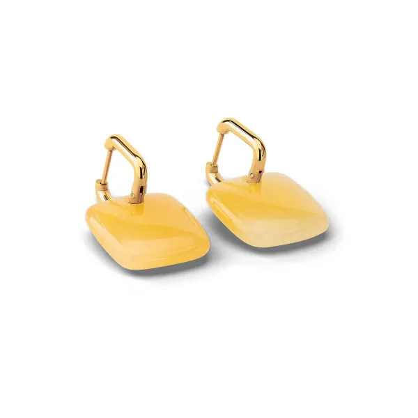 Oorbellen>Melano Jewelery Melano Kosmic Squared Gem Oorbel Hangers