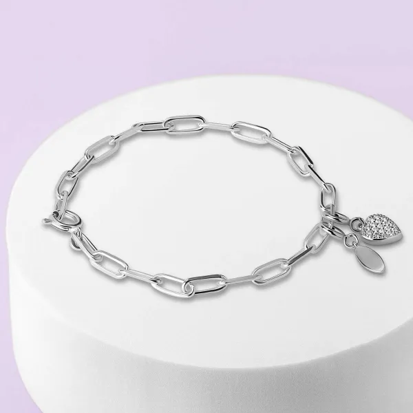Armbanden>Melano Jewelery Melano Ornaments Frosty Charms Armband Set Zilver