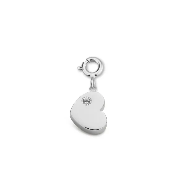 Hangers>Melano Jewelery Melano Ornaments Heart Cz Hanger