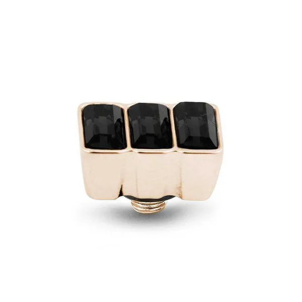 Steentjes>Melano Jewelery Melano Twisted Baguette Steentje