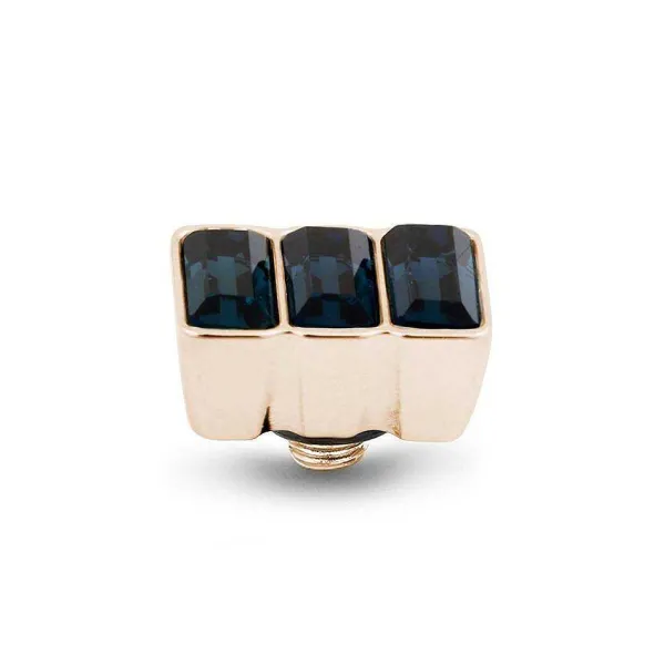 Steentjes>Melano Jewelery Melano Twisted Baguette Steentje