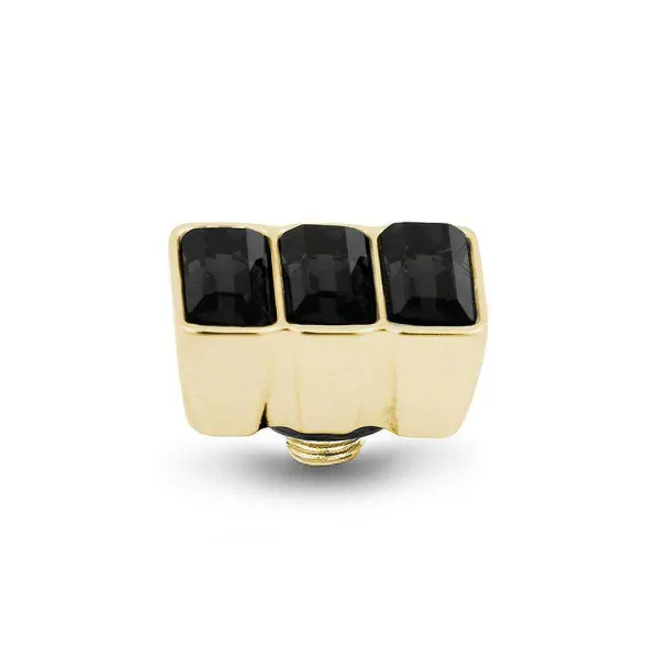 Steentjes>Melano Jewelery Melano Twisted Baguette Steentje