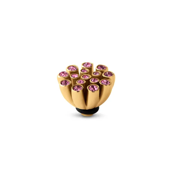 Steentjes>Melano Jewelery Melano Twisted Coral Steentje
