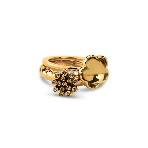 Steentjes>Melano Jewelery Melano Twisted Coral Steentje
