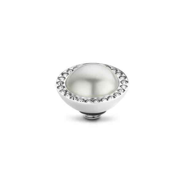 Steentjes>Melano Jewelery Melano Twisted Crystal Pearl Steentje
