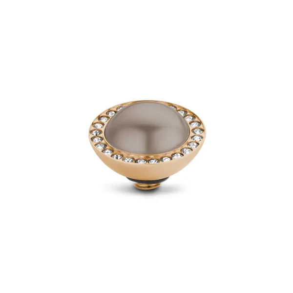 Steentjes>Melano Jewelery Melano Twisted Crystal Pearl Steentje