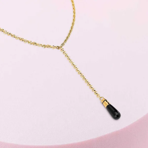 Kettingen>Melano Jewelery Melano Twisted Drip Drop Ketting Set