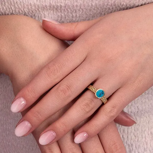 Steentjes>Melano Jewelery Melano Twisted Gemstone Cloud Steentje