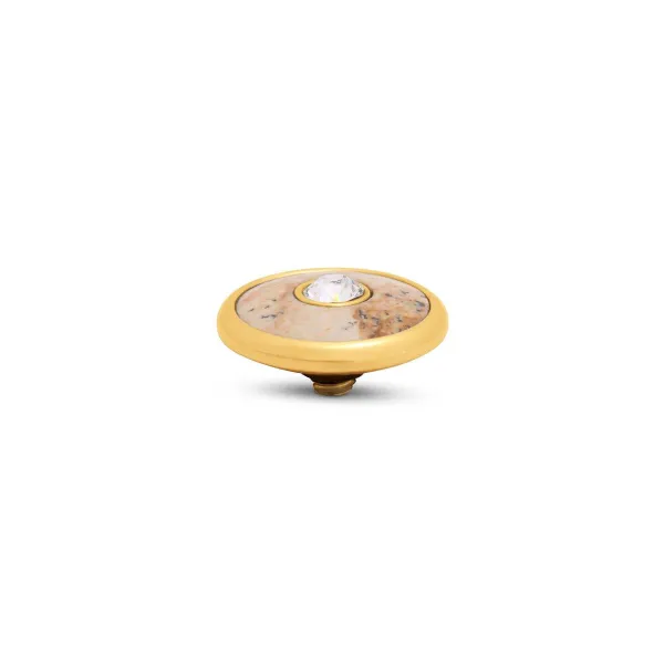 Steentjes>Melano Jewelery Melano Twisted Gemstone Cz Steentje