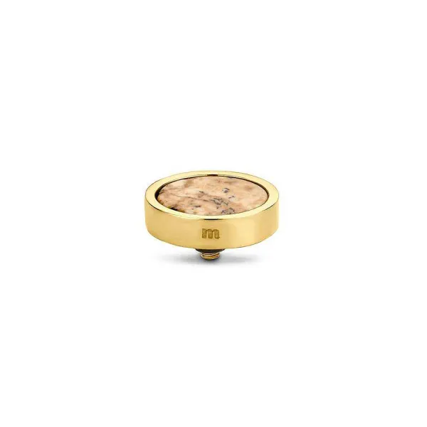 Steentjes>Melano Jewelery Melano Twisted Gemstone Plate Steentje