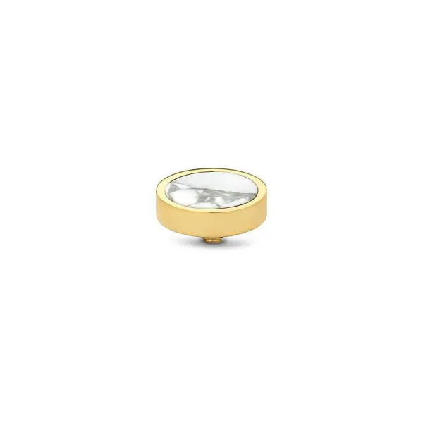 Steentjes>Melano Jewelery Melano Twisted Gemstone Plate Steentje