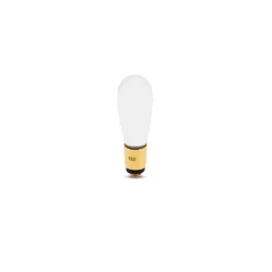 Steentjes>Melano Jewelery Melano Twisted Glass Drop Steentje
