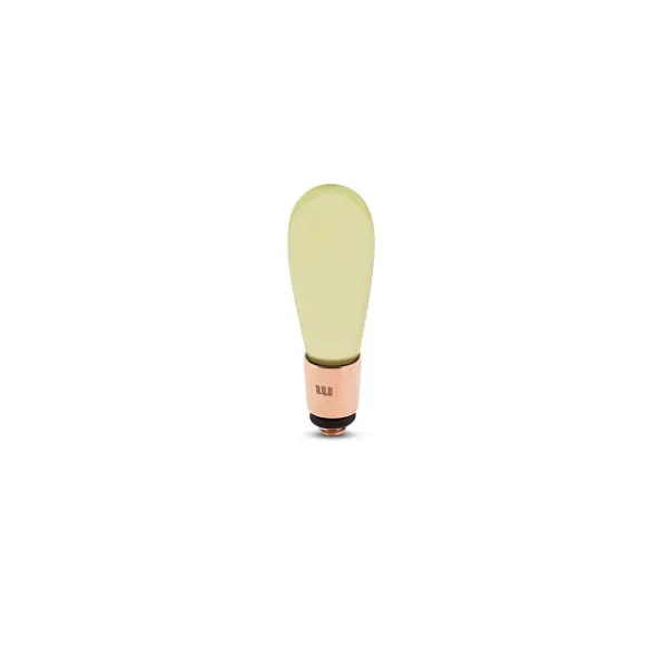 Steentjes>Melano Jewelery Melano Twisted Glass Drop Steentje