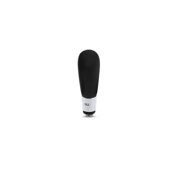 Steentjes>Melano Jewelery Melano Twisted Glass Drop Steentje Black