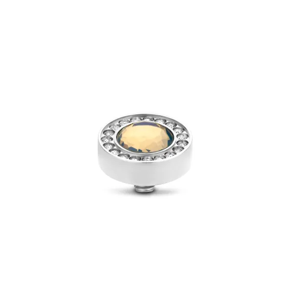Steentjes>Melano Jewelery Melano Twisted Halo Cz Steentje