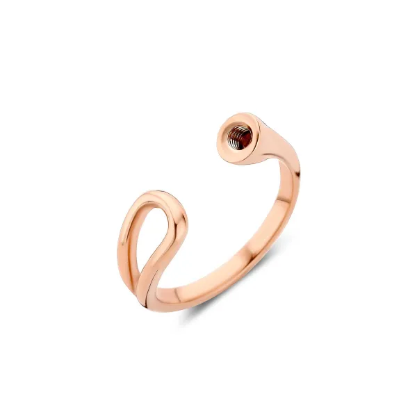 Ringen>Melano Jewelery Melano Twisted Open Loop Ring