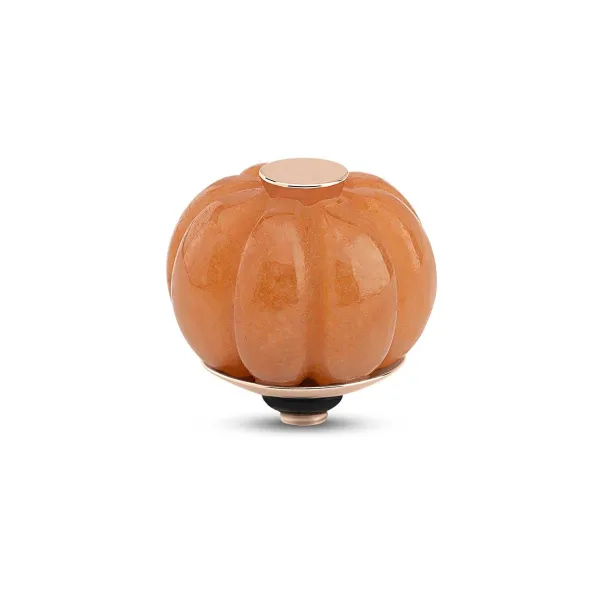 Steentjes>Melano Jewelery Melano Twisted Pumpkin Steentje