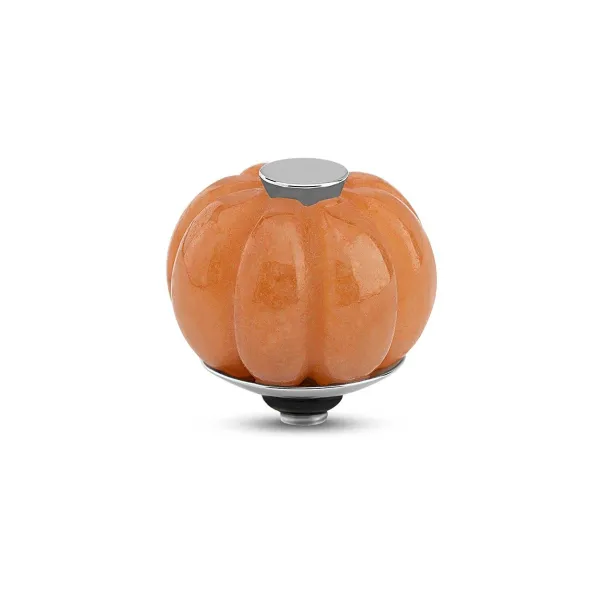 Steentjes>Melano Jewelery Melano Twisted Pumpkin Steentje