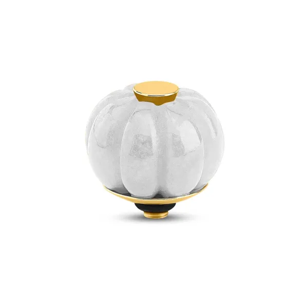 Steentjes>Melano Jewelery Melano Twisted Pumpkin Steentje