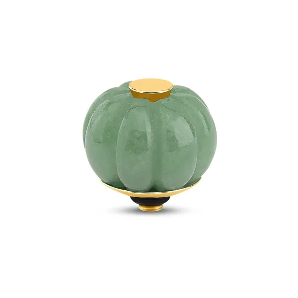 Steentjes>Melano Jewelery Melano Twisted Pumpkin Steentje