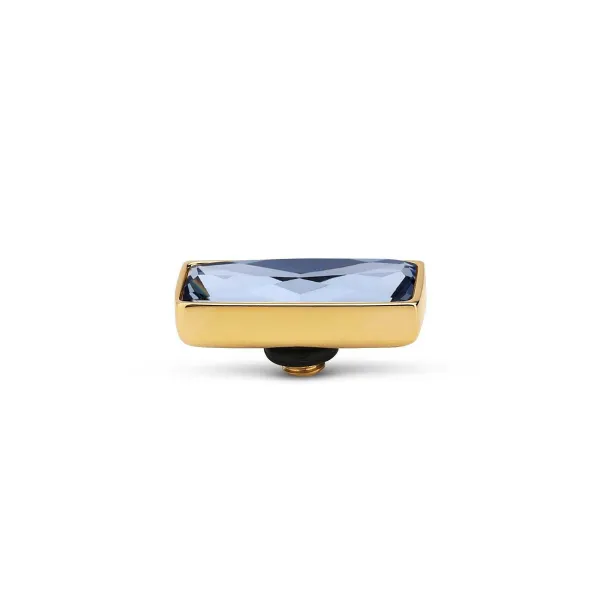 Steentjes>Melano Jewelery Melano Twisted Rectangle Steentje