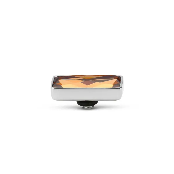 Steentjes>Melano Jewelery Melano Twisted Rectangle Steentje