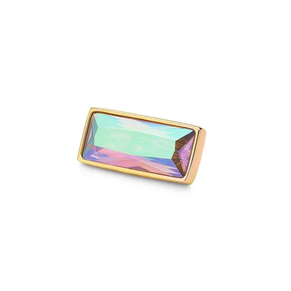 Steentjes>Melano Jewelery Melano Twisted Rectangle Steentje