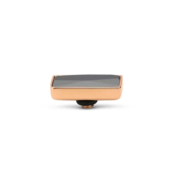 Steentjes>Melano Jewelery Melano Twisted Rectangle Steentje