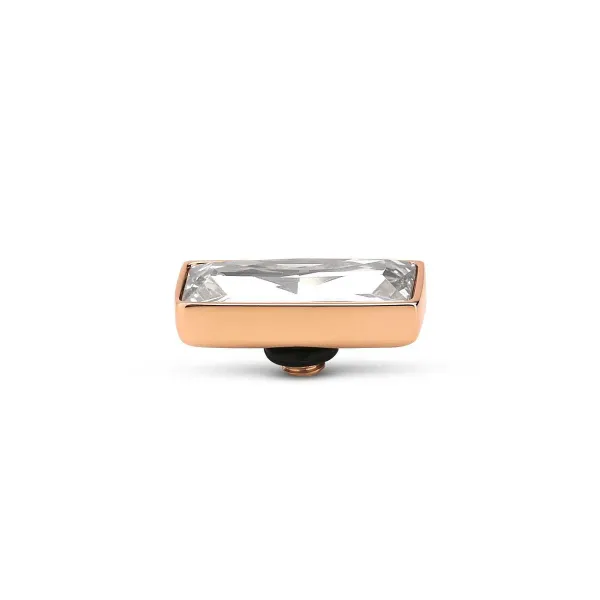 Steentjes>Melano Jewelery Melano Twisted Rectangle Steentje