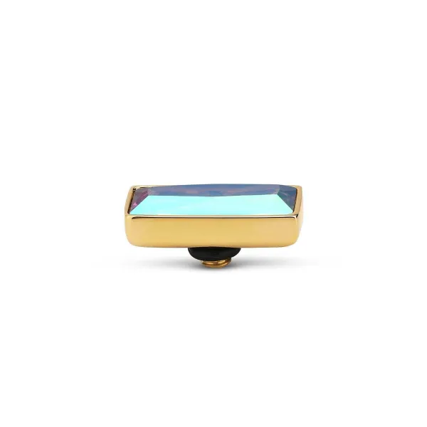 Steentjes>Melano Jewelery Melano Twisted Rectangle Steentje