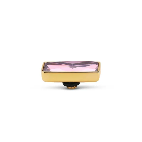 Steentjes>Melano Jewelery Melano Twisted Rectangle Steentje