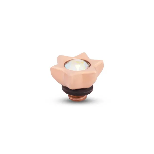 Steentjes>Melano Jewelery Melano Twisted Star Cz Steentje