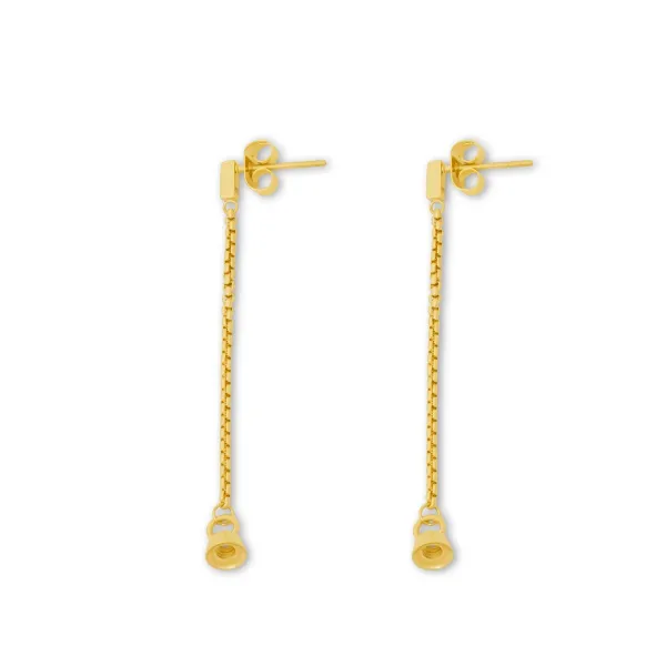 Oorbellen>Melano Jewelery Melano Twisted Stella Oorbellen
