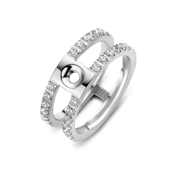 Ringen>Melano Jewelery Melano Twisted Trista Cz Ring