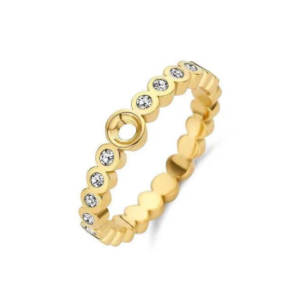 Ringen>Melano Jewelery Melano Twisted Wave Cz Ring
