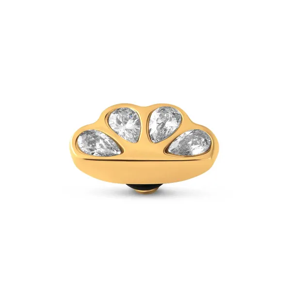 Steentjes>Melano Jewelery Melano Twisted Wedge Steentje