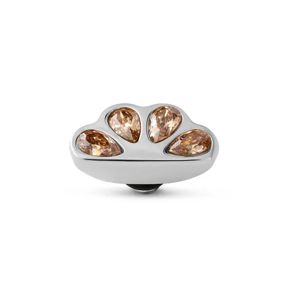 Steentjes>Melano Jewelery Melano Twisted Wedge Steentje