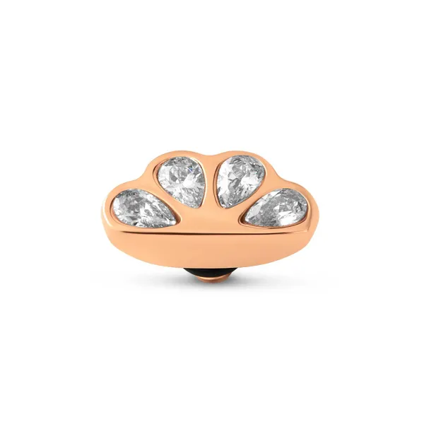 Steentjes>Melano Jewelery Melano Twisted Wedge Steentje