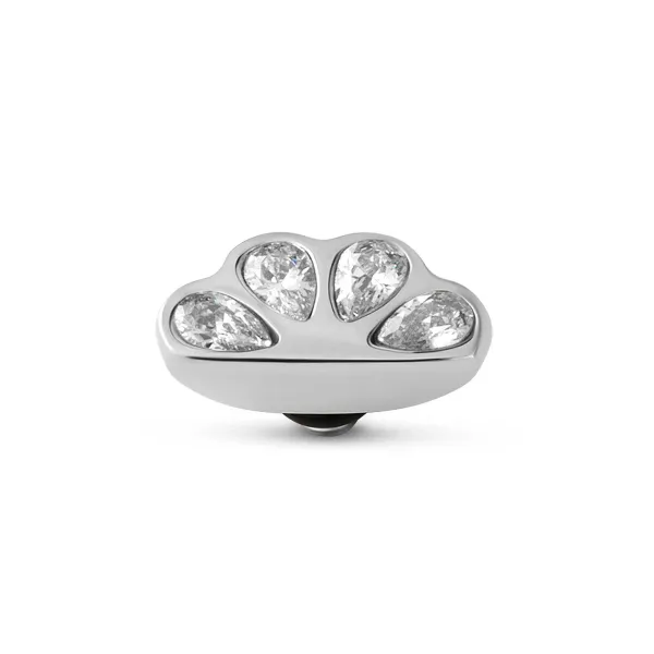 Steentjes>Melano Jewelery Melano Twisted Wedge Steentje