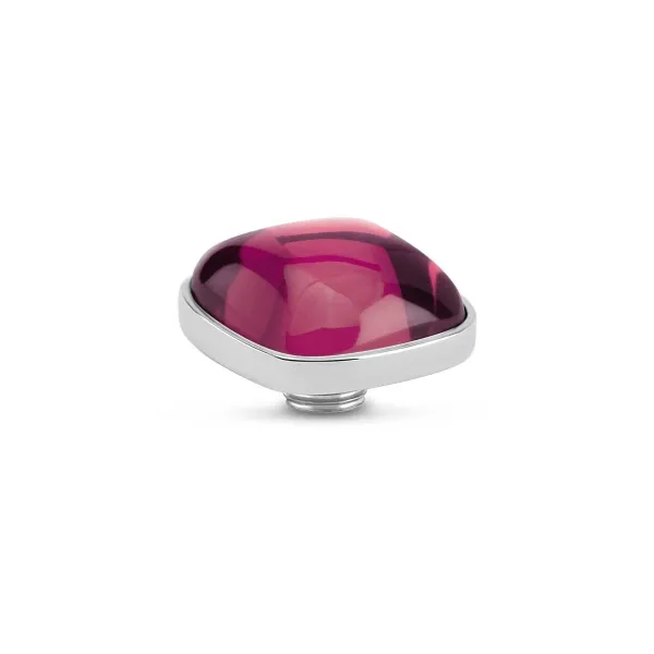 Steentjes>Melano Jewelery Melano Vivid Bulb Square Steentje