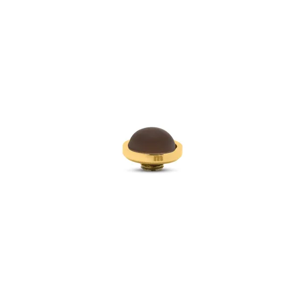 Steentjes>Melano Jewelery Melano Vivid Frosted Glass Steentje